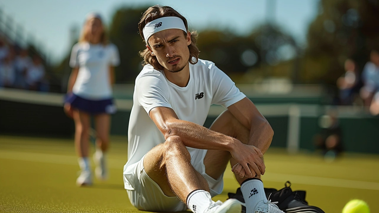 De Sustos y Triunfos: Zverev se Recupera de una Dura Caída y Vence a Norrie en Wimbledon