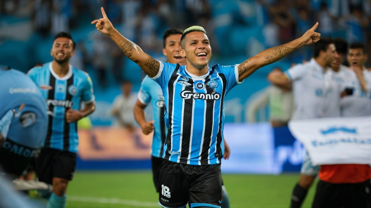 Yeferson Soteldo brilla con gol en la victoria de Gremio ante su rival