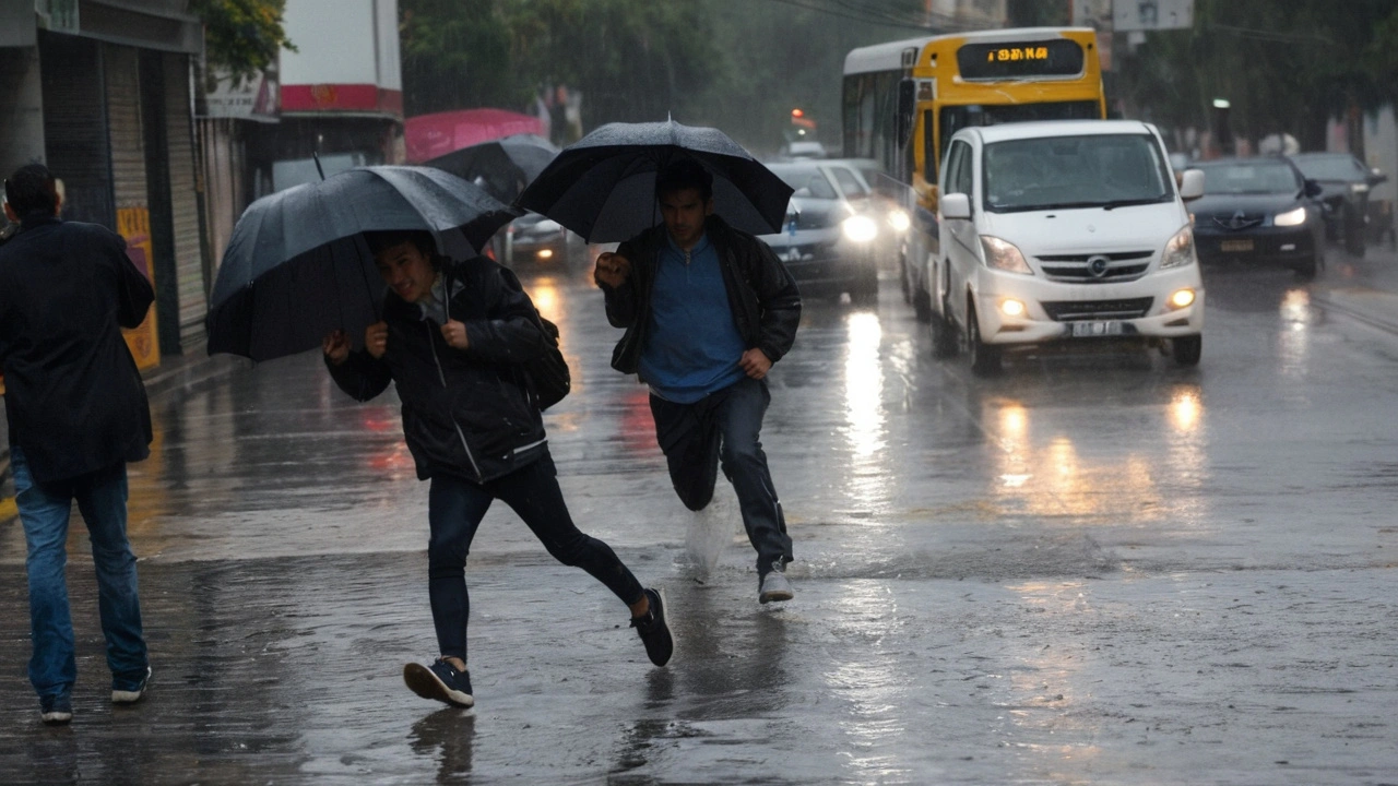 Intensas lluvias en Santiago: ¿Hasta cuándo persistirá el Sistema Frontal?