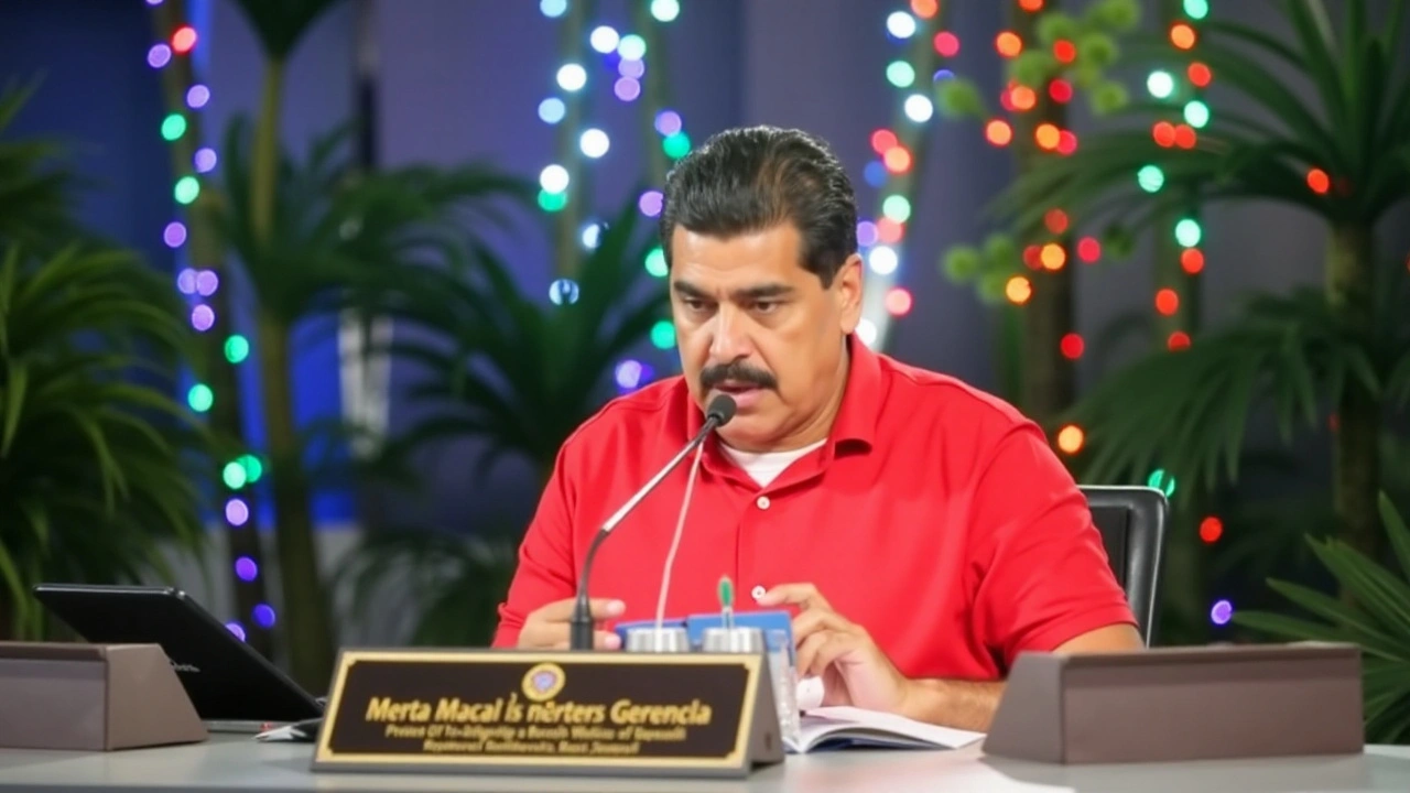 Nicolás Maduro Inicia Celebraciones Navideñas en Venezuela el 1 de Octubre