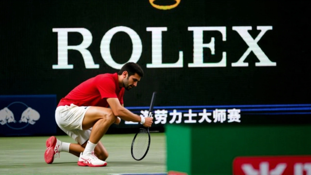 Novak Djokovic avanza a semifinales en Shanghai Masters con dolor